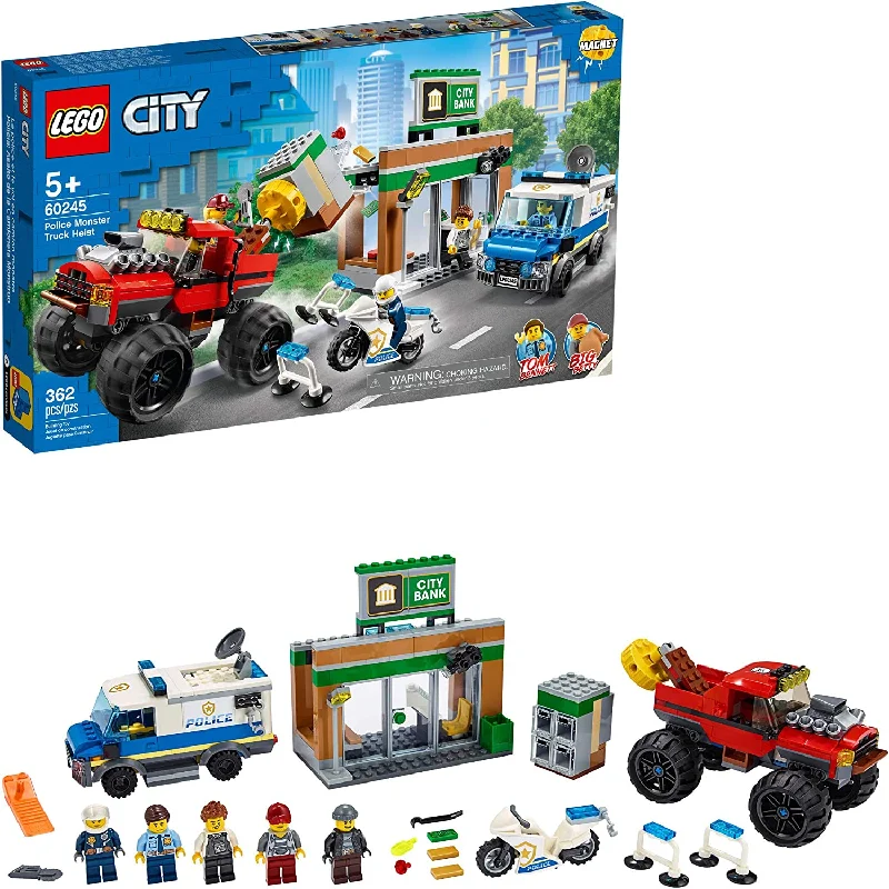 Captivating and enchanting LEGO worldsLEGO City Police Monster Truck Heist Set (60245) [RETIRED]