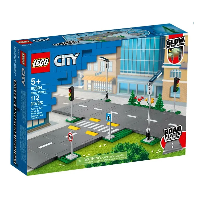 Inspiring architectural interest LEGOLEGO City Town Road Plates, 60304, Ages 5+, 112 Pieces Inspiring architectural interest LEGOLEGO City Town Road Plates, 60304, Ages 5+, 112 Pieces