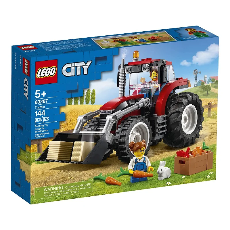 Intricate and intricate LEGO designsLEGO® City Tractor Building Set 60287