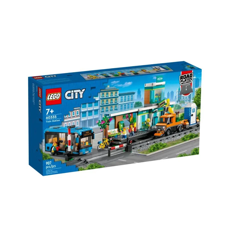 Intricate and intricate LEGO designsLEGO® City Train Station Building Set 60335