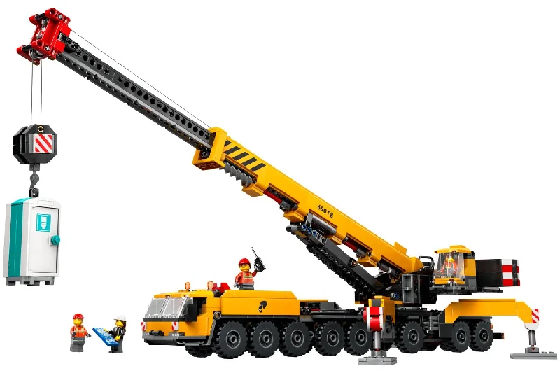 Highly adaptable LEGO creationsLEGO City Yellow Mobile Construction Crane