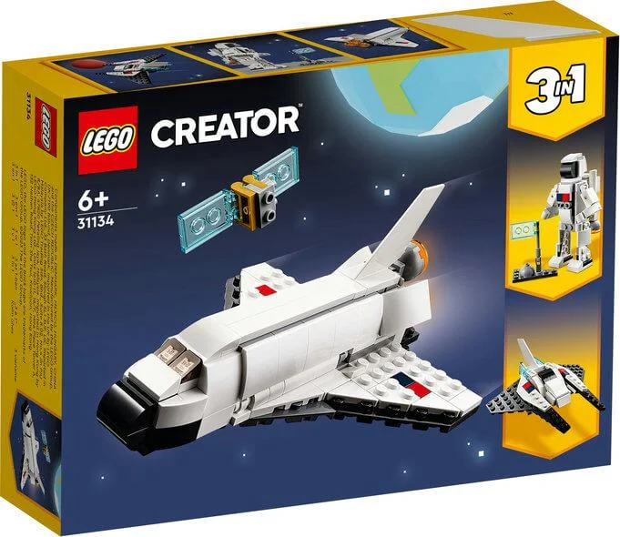 Encouraging exploration and discovery LEGOLego Creator 3in1 31134 Space Shuttle
