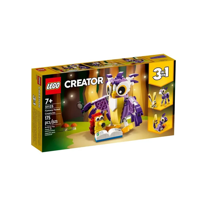 Encouraging resourcefulness LEGOLEGO® Creator Fantasy Forest Creatures Building Set 31125 Encouraging resourcefulness LEGOLEGO® Creator Fantasy Forest Creatures Building Set 31125