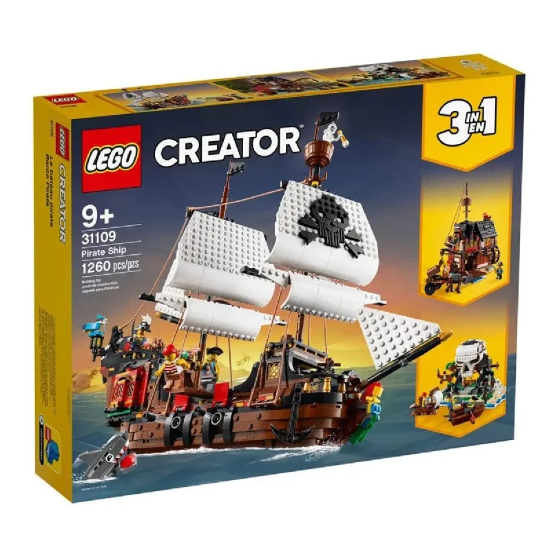 Offering a wide range of themes LEGOLEGO Creator Pirate Ship 31109, Ages 9+