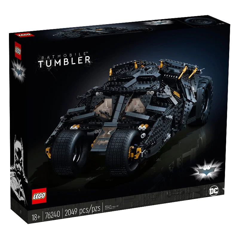 Thematically rich LEGO setsLEGO® DC Batman The Dark Knight Batmobile Tumbler Building Set 76240 Thematically rich LEGO setsLEGO® DC Batman The Dark Knight Batmobile Tumbler Building Set 76240