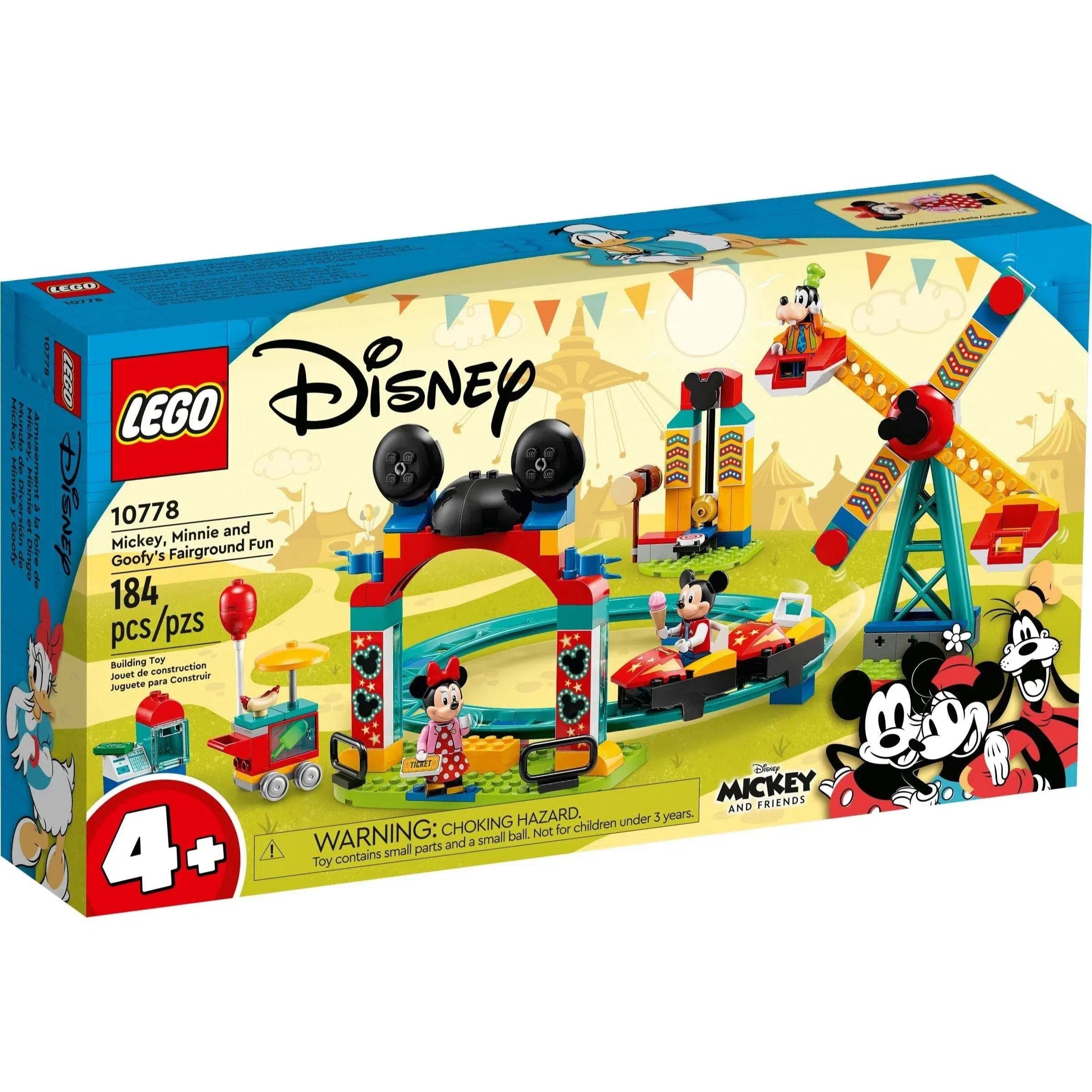 Encouraging teamwork LEGO gamesLEGO [Disney] - Mickey, Minnie and Goofy's Fairground Fun (10778)