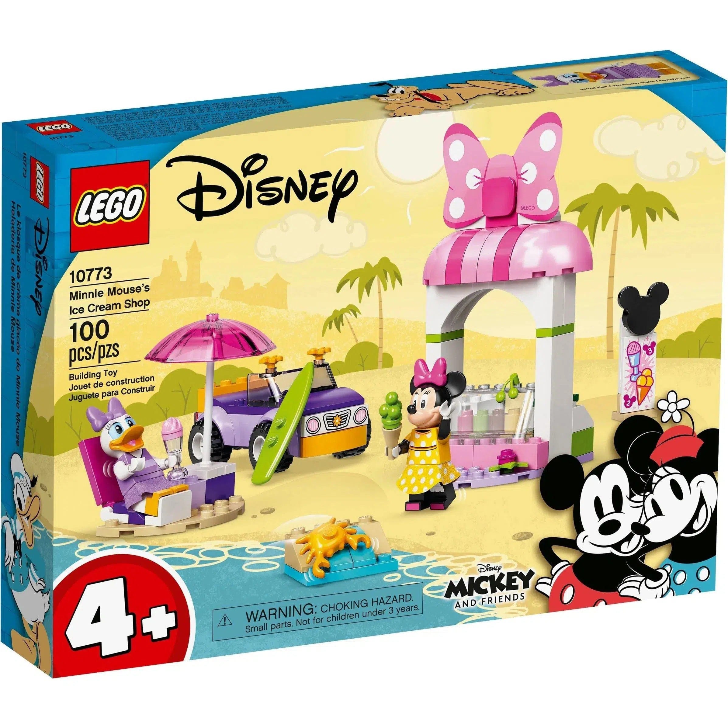 Offering a wide range of themes LEGOLEGO [Disney] - Minnie Mouse's Ice Cream Shop (10773)
