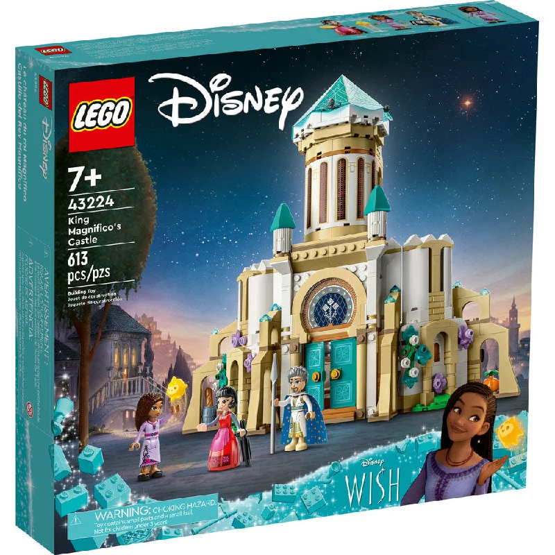 Inspiring architectural interest LEGOLEGO® Disney Princess Wish King Magnifico's Castle 613 Piece Building Set (43224) Inspiring architectural interest LEGOLEGO® Disney Princess Wish King Magnifico's Castle 613 Piece Building Set (43224)