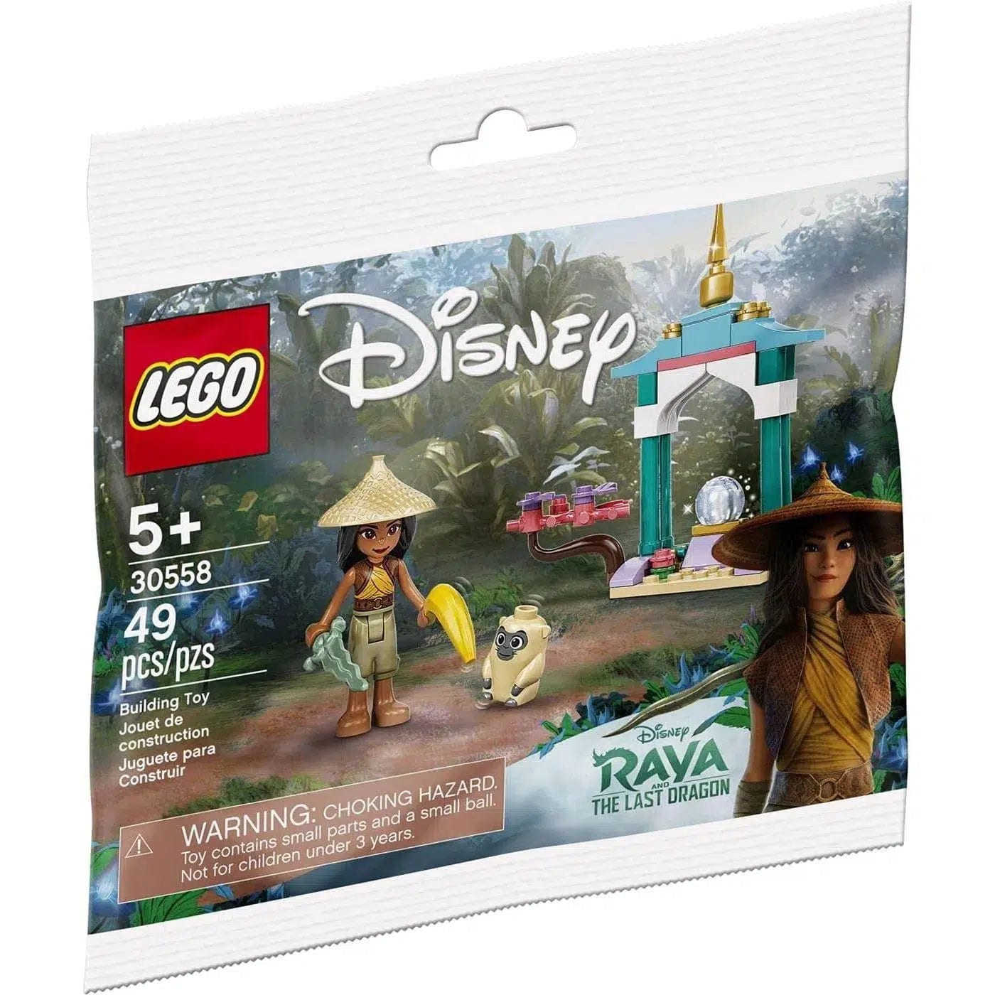 Intricately designed LEGOLEGO [Disney] - Raya and the Ongi's Heart Lands Adventure (30558)