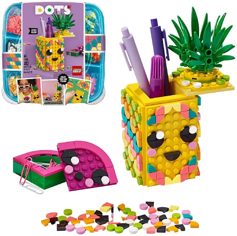 Environmentally friendly LEGO materialsLEGO DOTS 41906 Pineapple Pencil Holder