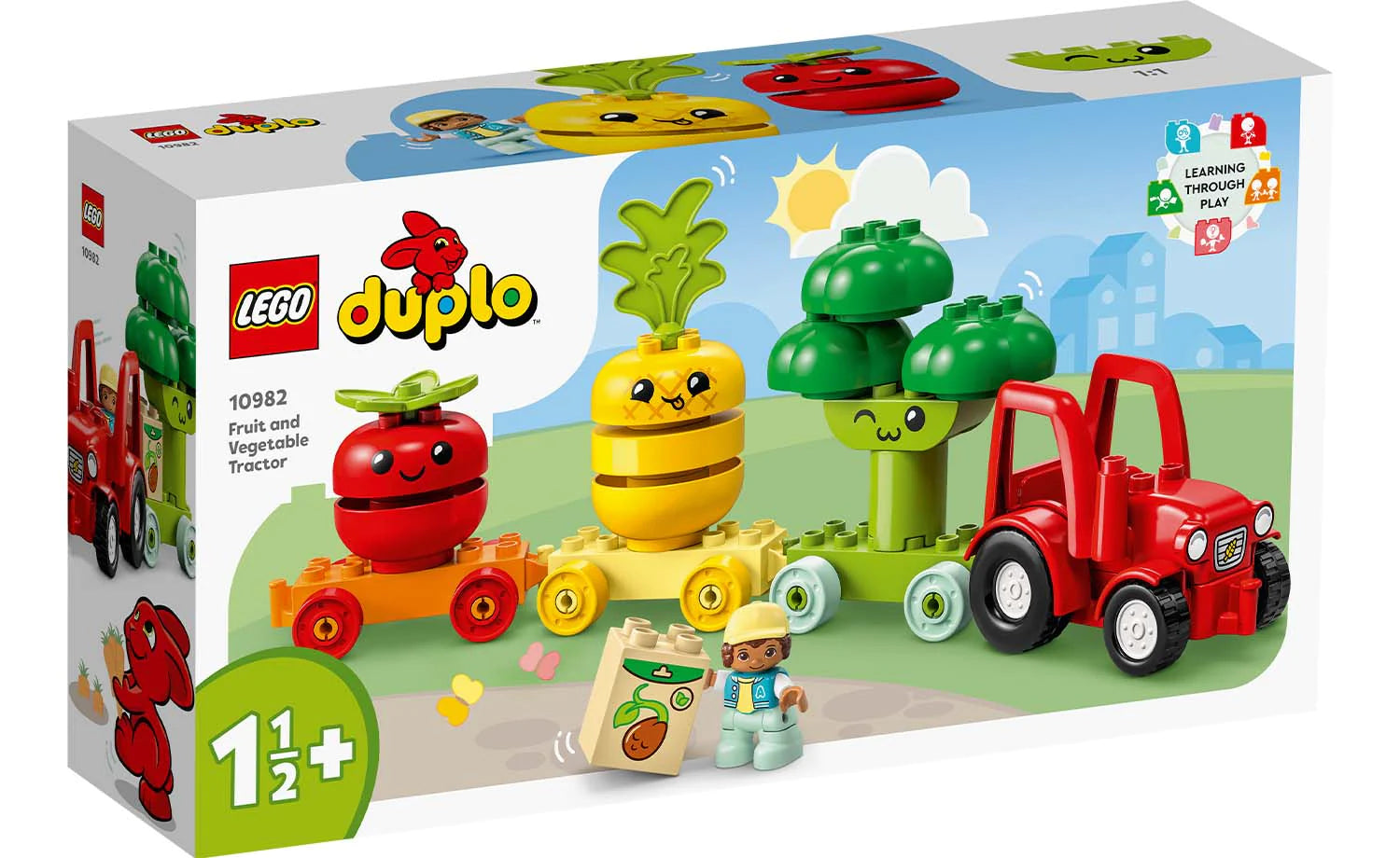 Enhancing problem-solving skills LEGOLEGO® DUPLO® 10982 Fruit and Vegetable Tractor