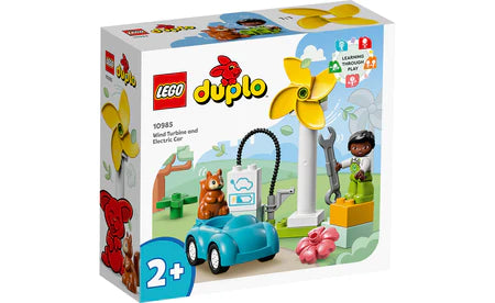 Creatively inspiring LEGOLEGO® DUPLO® 10985 Wind Turbine and Electric Car