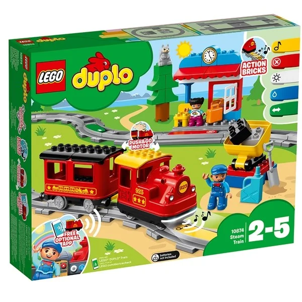 Promoting spatial awareness LEGOLEGO® DUPLO® Damptog