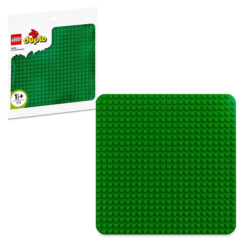 Offering hours of entertainment LEGOLEGO® Duplo Green Building Plate 10980
