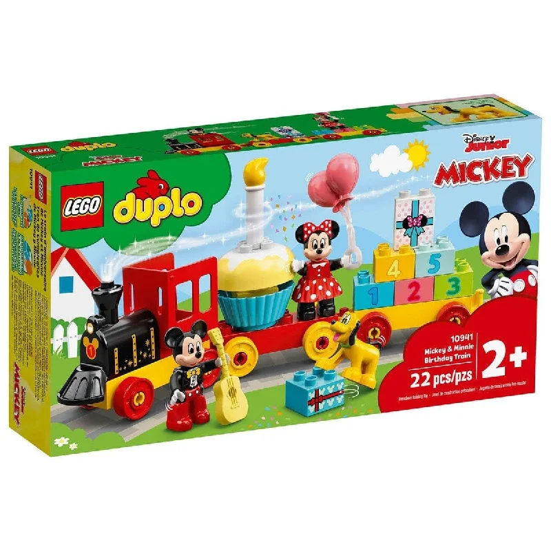 Consistently high-quality LEGO productsLEGO Duplo Mickey and Minnie Birthday Train 10941, Ages 2+ Consistently high-quality LEGO productsLEGO Duplo Mickey and Minnie Birthday Train 10941, Ages 2+