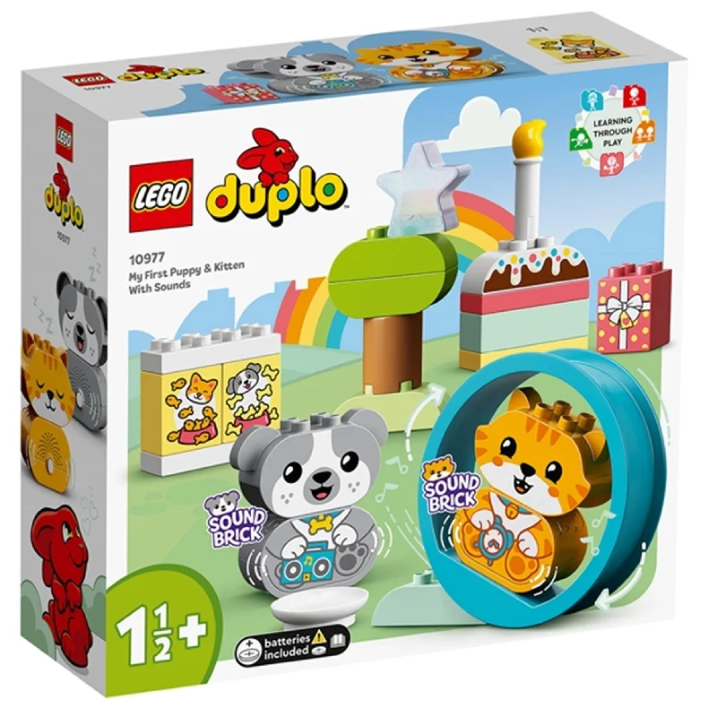 Enhancing problem-solving skills LEGOLEGO® DUPLO® Min Første Hvalp og Killing med Lyde Enhancing problem-solving skills LEGOLEGO® DUPLO® Min Første Hvalp og Killing med Lyde