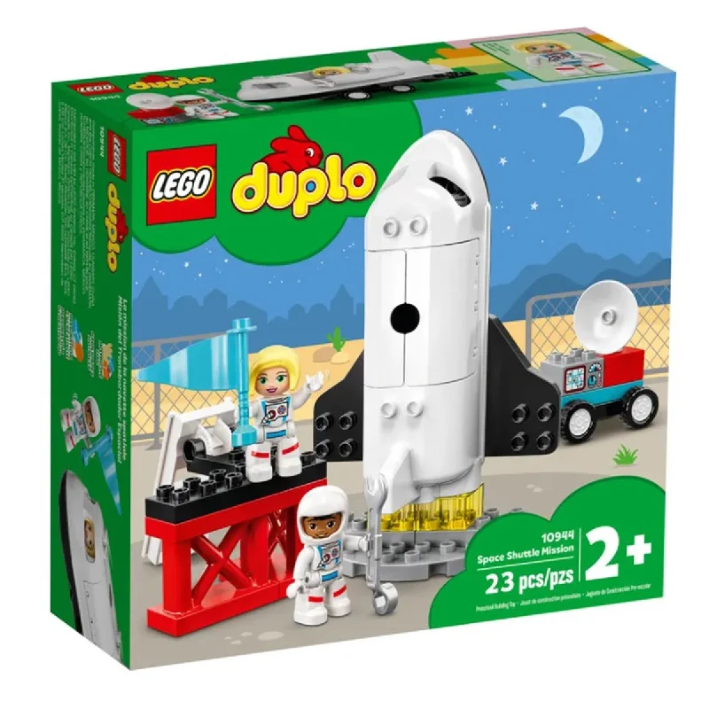 Family-friendly LEGO experiencesLEGO Duplo Space Shuttle Mission, 10944, Ages 2+, 23 Pieces Family-friendly LEGO experiencesLEGO Duplo Space Shuttle Mission, 10944, Ages 2+, 23 Pieces