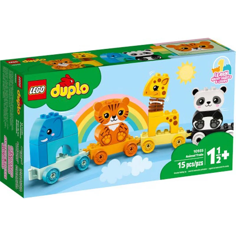 Endlessly replayable LEGO scenariosLEGO Duplo The Animal Train, 10955, Ages 1.5+, 15 Pieces Endlessly replayable LEGO scenariosLEGO Duplo The Animal Train, 10955, Ages 1.5+, 15 Pieces