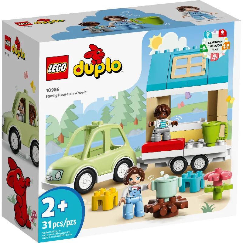 Promoting emotional regulation LEGOLEGO® Duplo Town Casa Familiar Con Ruedas