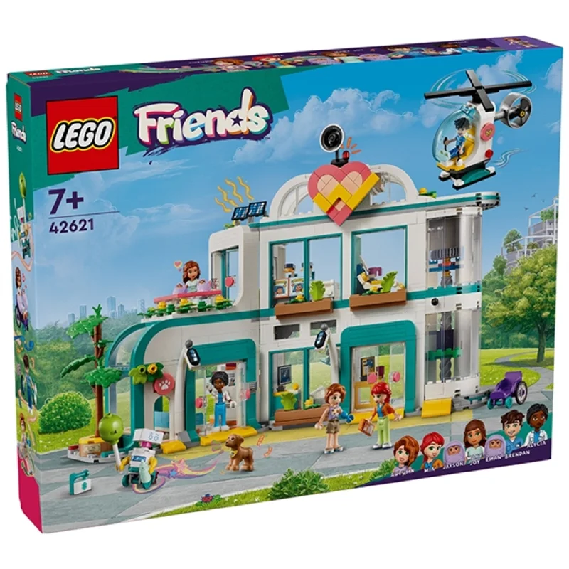 Iconic and recognizable LEGO charactersLEGO® Friends Heartlake City Hospital