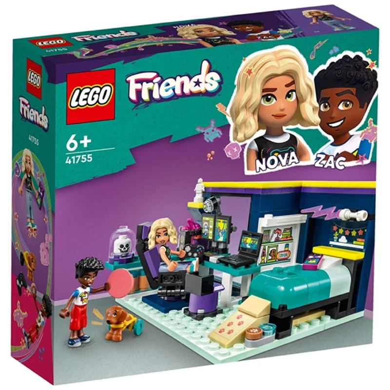 Seamlessly fitting LEGO connectionsLEGO® Friends Novas Værelse