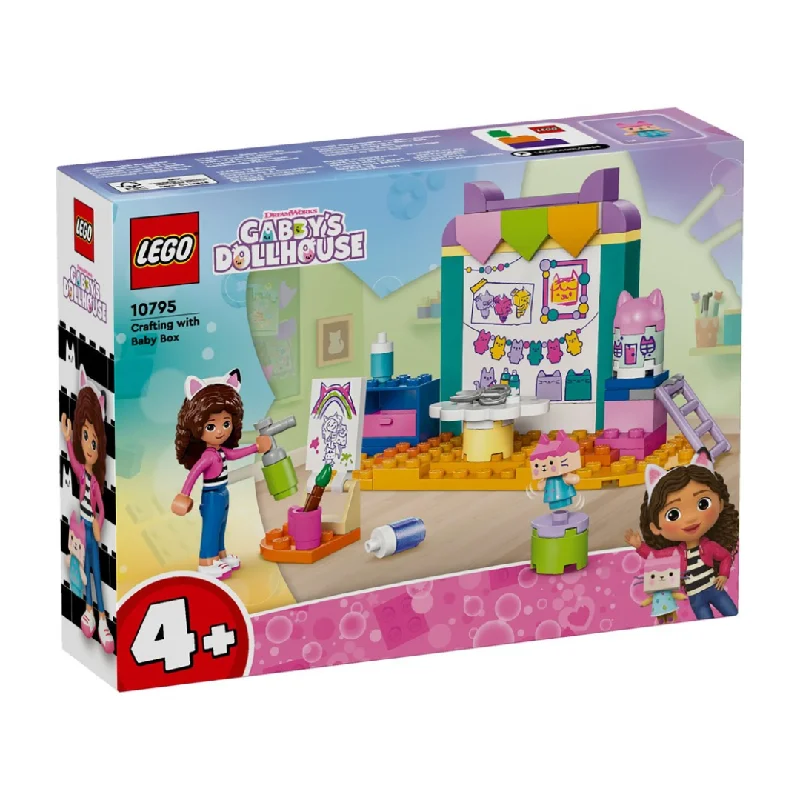 Inspiring problem-solving LEGO challengesLEGO Gabby’s Dollhouse Crafting with Baby Box 10795 Inspiring problem-solving LEGO challengesLEGO Gabby’s Dollhouse Crafting with Baby Box 10795