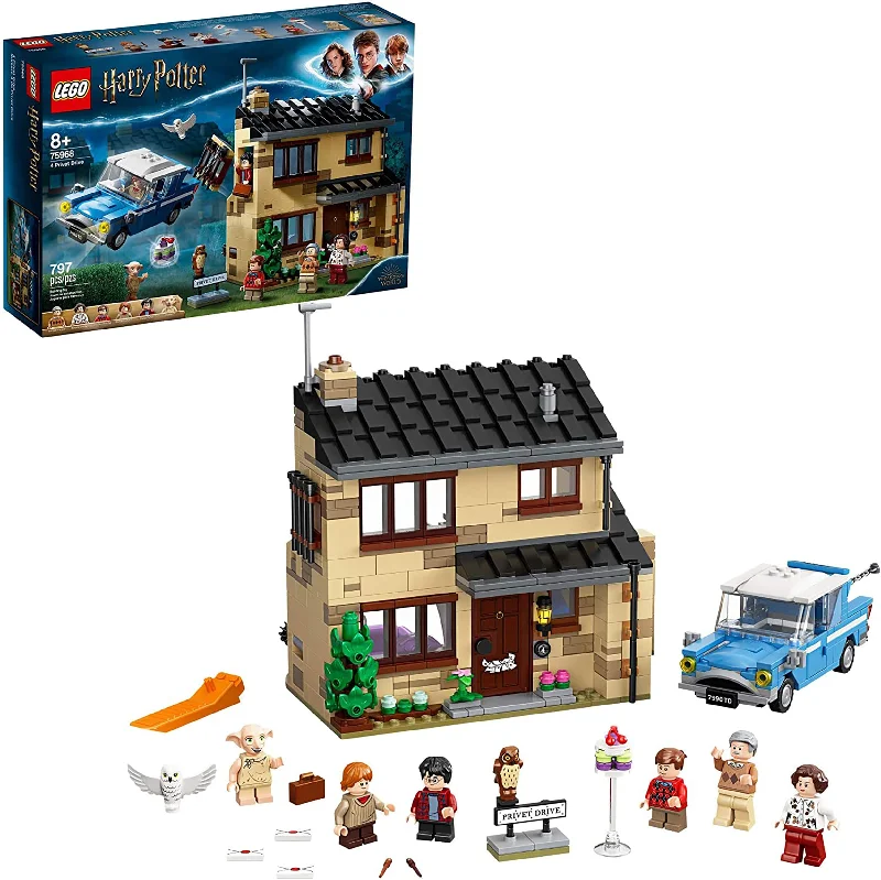 Stimulating and engaging LEGO playLEGO Harry Potter 75968 4 Privet Drive 797 Piece Building Kit Stimulating and engaging LEGO playLEGO Harry Potter 75968 4 Privet Drive 797 Piece Building Kit