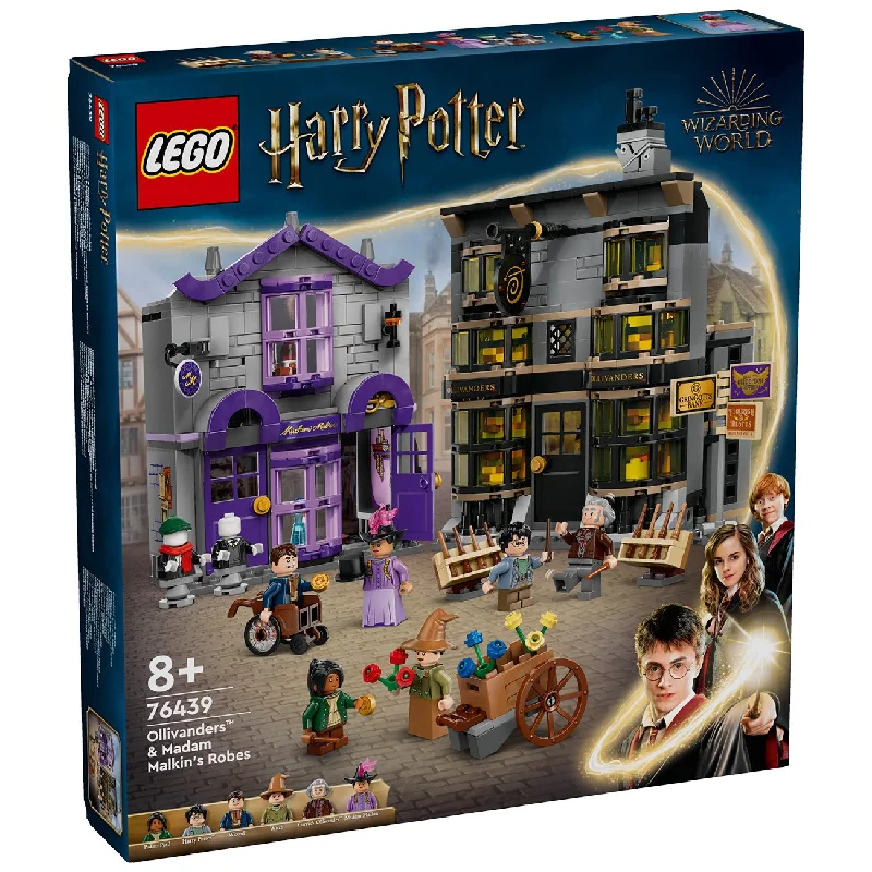Encouraging social interaction LEGOLEGO® Harry Potter™Ollivanders™ og Madam Malkins kapper Encouraging social interaction LEGOLEGO® Harry Potter™Ollivanders™ og Madam Malkins kapper