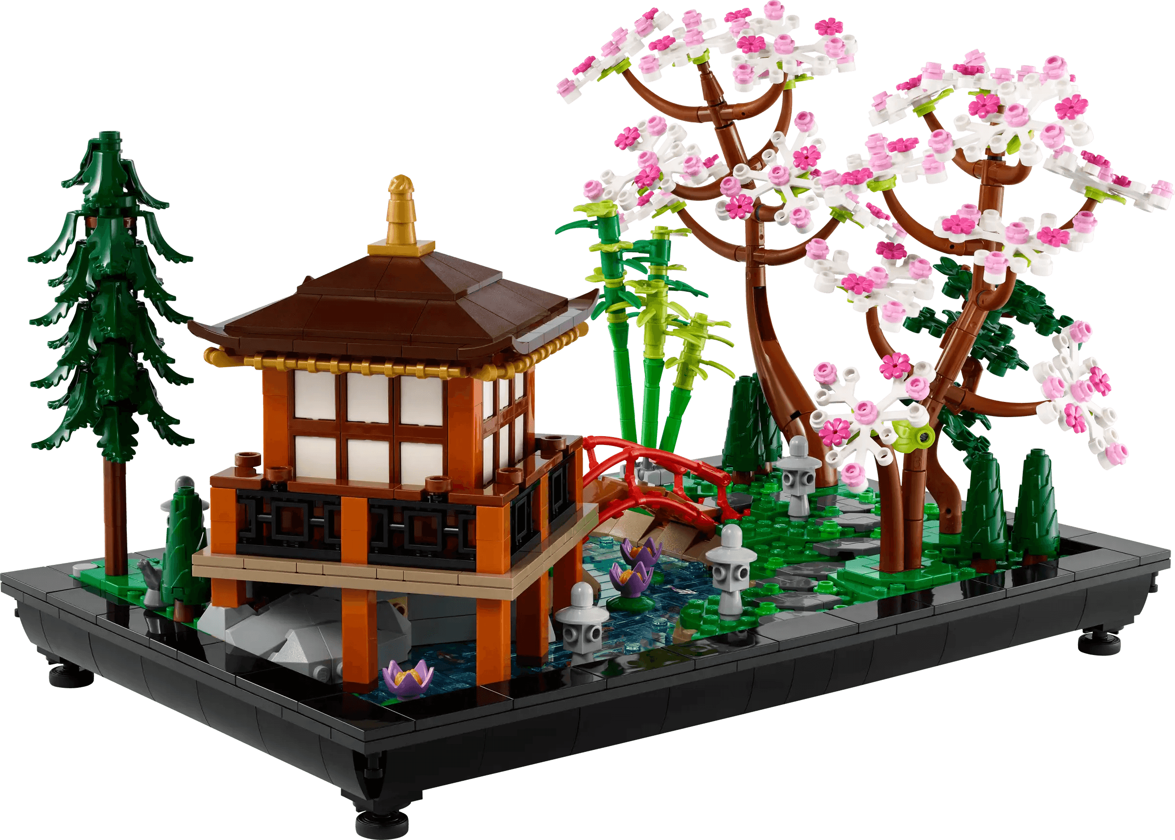 Precisely scaled LEGO miniaturesLEGO ICONS 10315 Tranquil Garden