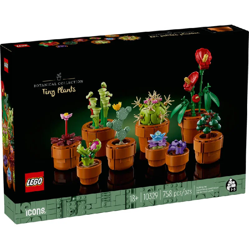 Precisely scaled LEGO miniaturesLEGO® Icons Tiny Plants 758 Piece Building Set (10329) Precisely scaled LEGO miniaturesLEGO® Icons Tiny Plants 758 Piece Building Set (10329)