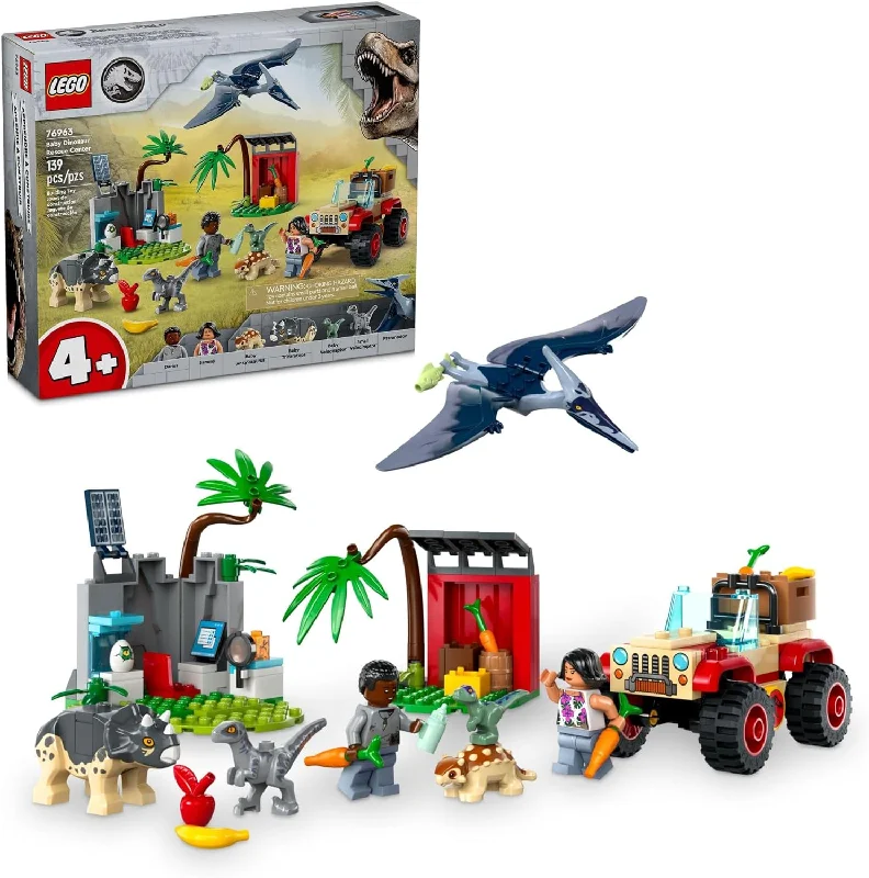 Offering interactive play LEGOLEGO Jurassic World Baby Dinosaur Rescue Center Set (76963) Offering interactive play LEGOLEGO Jurassic World Baby Dinosaur Rescue Center Set (76963)