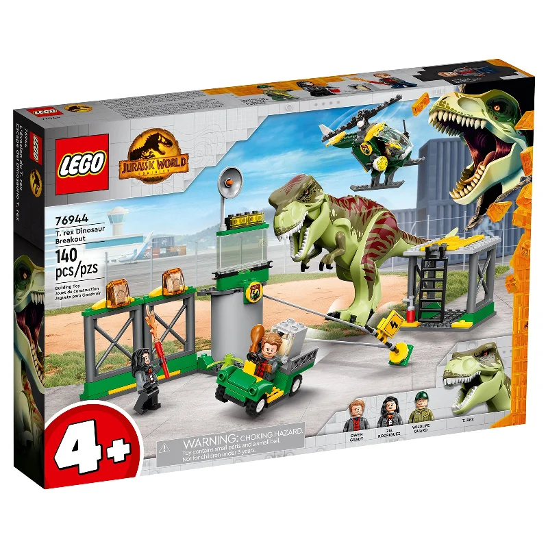 Captivating and enchanting LEGO worldsLEGO® Jurassic World T-Rex Dinosaur Breakout Building Set 76944 Captivating and enchanting LEGO worldsLEGO® Jurassic World T-Rex Dinosaur Breakout Building Set 76944
