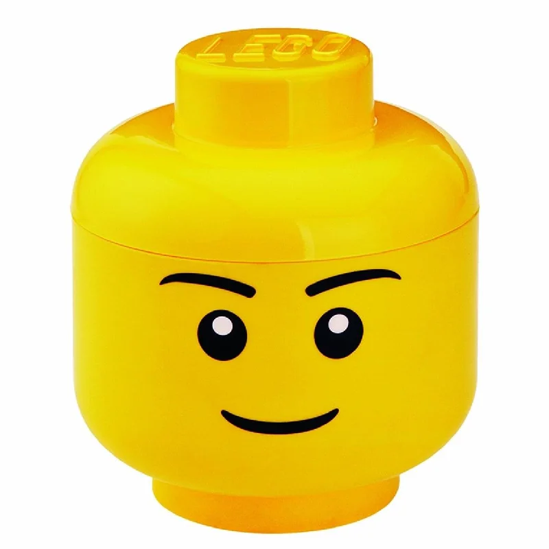 Seamlessly fitting LEGO connectionsLEGO Large Storage Container Head, Boy