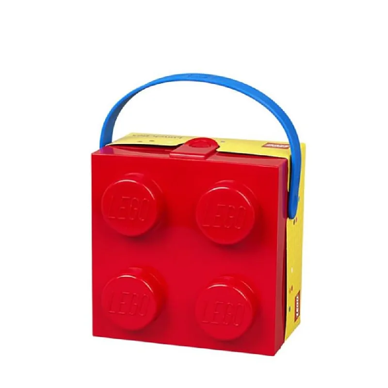 Offering hours of entertainment LEGOLEGO Lunch Box With Handle, Bright Red