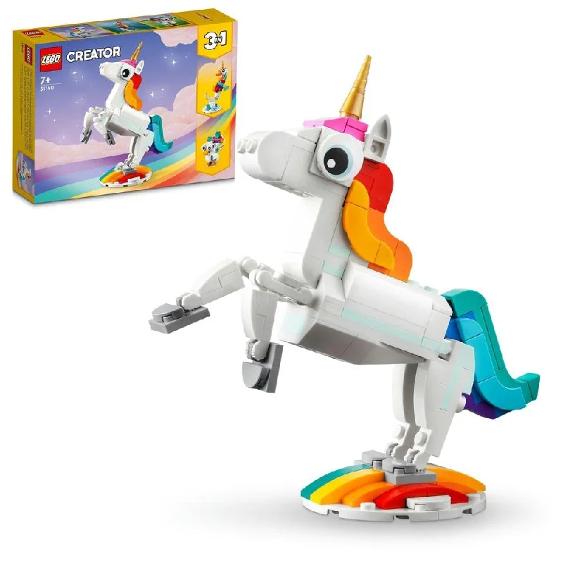 Non-toxic and safe LEGO toysLego Magical Unicorn Building Blocks (31140)