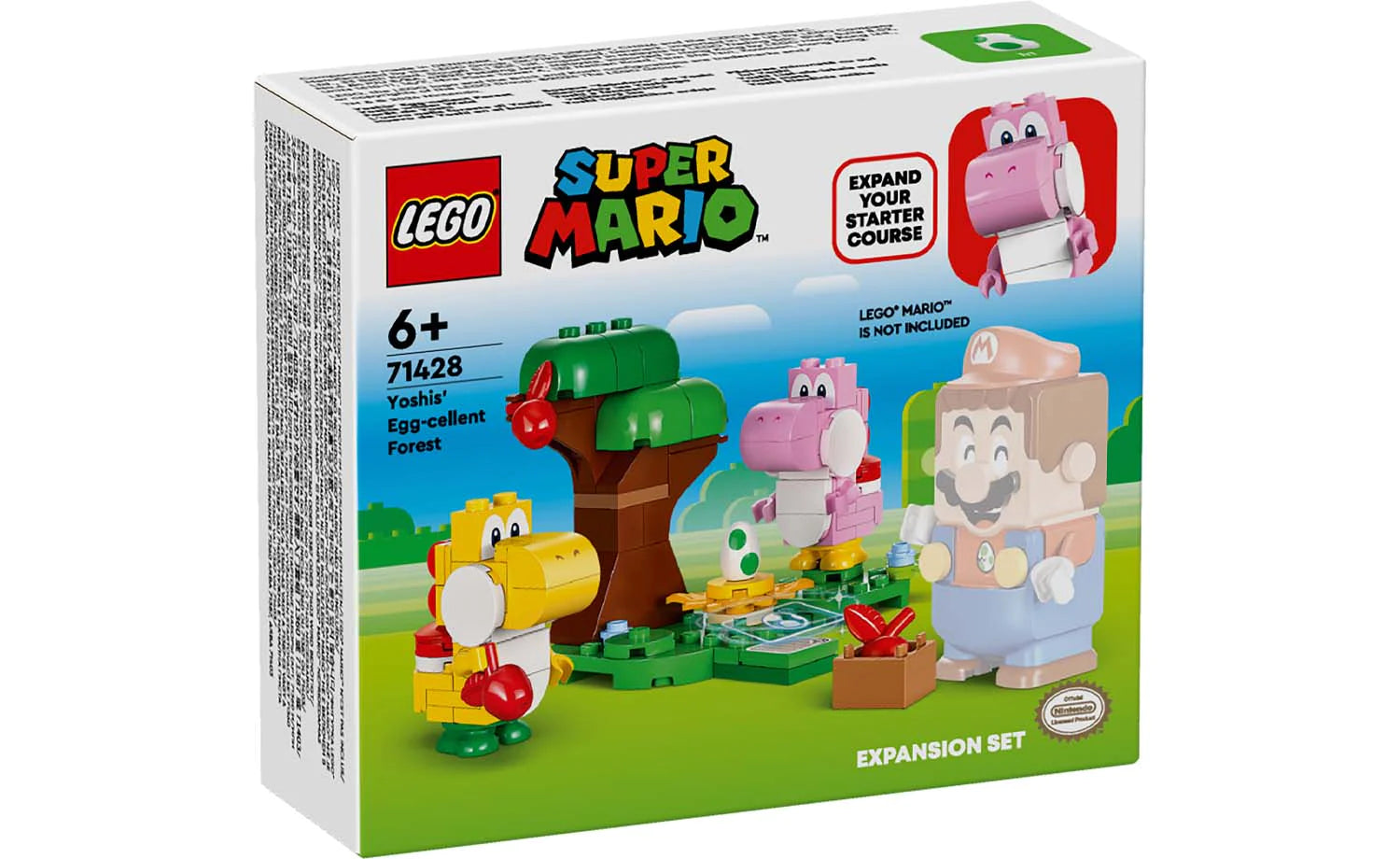 Encouraging exploration and discovery LEGOLEGO® Mario™ 71428 Yoshis' Egg-cellent Forest Expansion Set