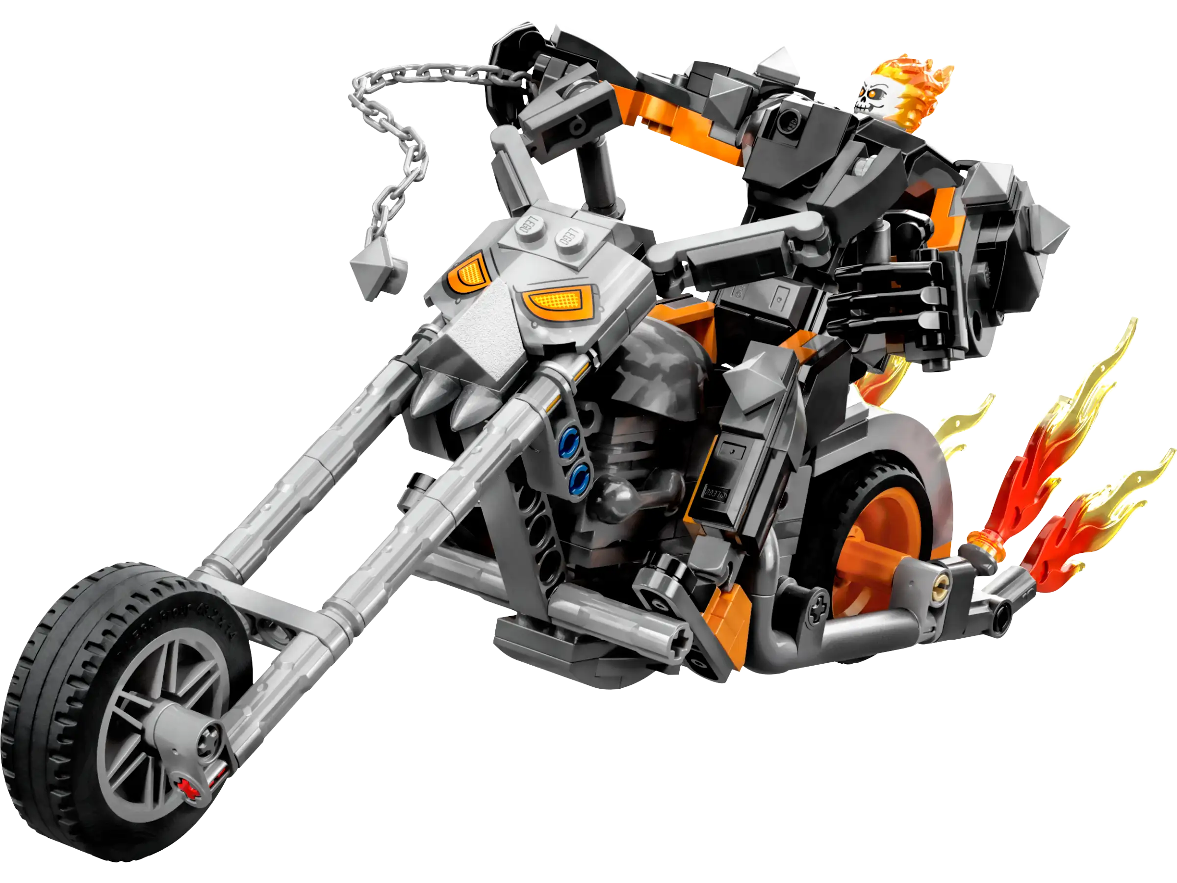 Promoting fine art skills LEGO modelsLEGO MARVEL 76245 Ghost Rider Mech & Bike