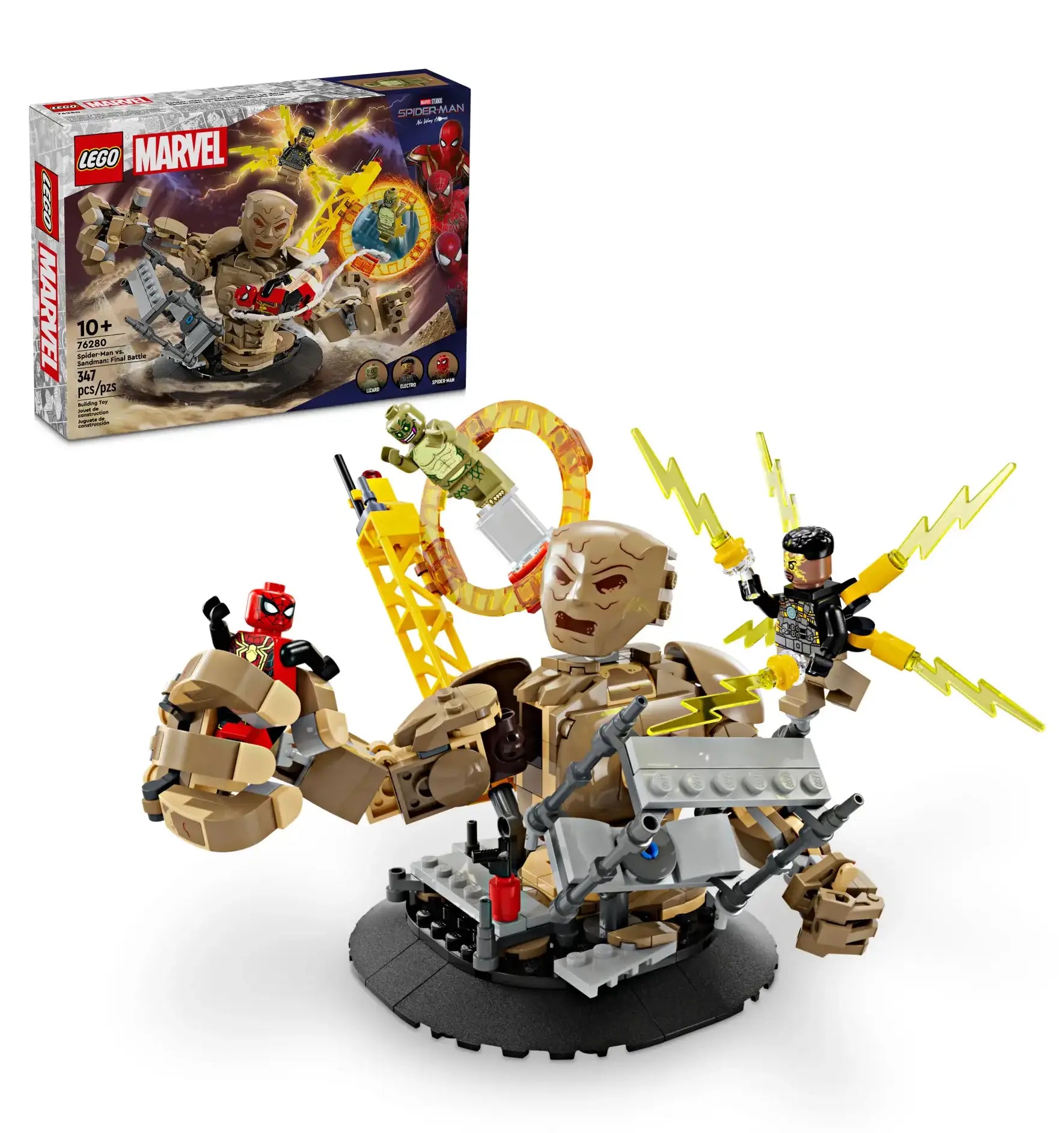 Intricate and intricate LEGO designsLEGO MARVEL 76280 Spider-Man vs Sandman Final Battle Intricate and intricate LEGO designsLEGO MARVEL 76280 Spider-Man vs Sandman Final Battle