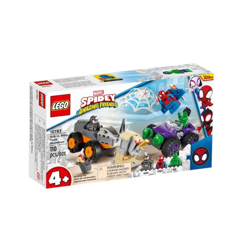 Beautifully crafted LEGO sculpturesLEGO® Marvel Spidey Amazing Friends Hulk Vs Rhino Truck Showdown Building Set 10782 Beautifully crafted LEGO sculpturesLEGO® Marvel Spidey Amazing Friends Hulk Vs Rhino Truck Showdown Building Set 10782