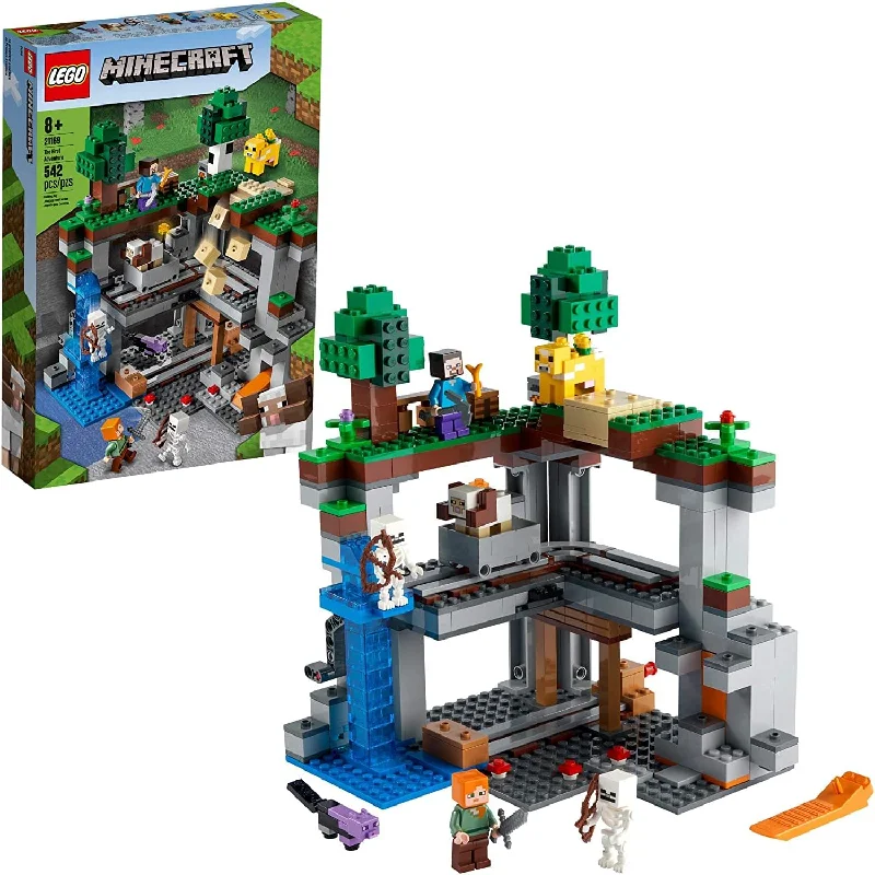 Time-honored LEGO traditionsLEGO Minecraft 21169 The First Adventure 542 Piece Building Kit Time-honored LEGO traditionsLEGO Minecraft 21169 The First Adventure 542 Piece Building Kit