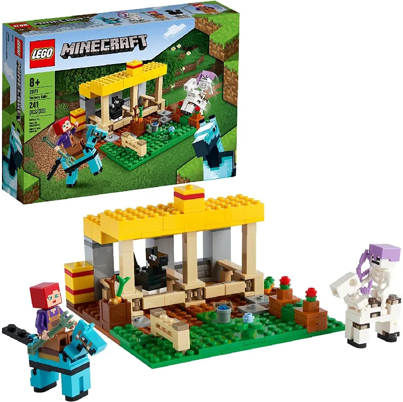 Encouraging imaginative storytelling LEGOLEGO Minecraft 21171 The Horse Stable 241 Piece Building Kit Encouraging imaginative storytelling LEGOLEGO Minecraft 21171 The Horse Stable 241 Piece Building Kit