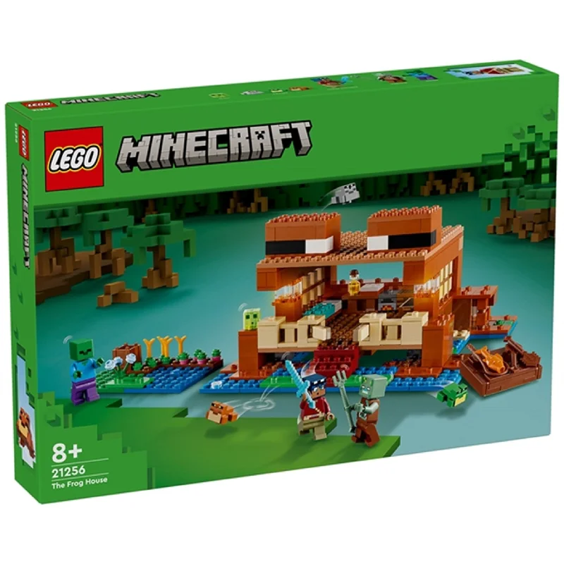 Intricately designed LEGOLEGO® Minecraft® Frøhuset