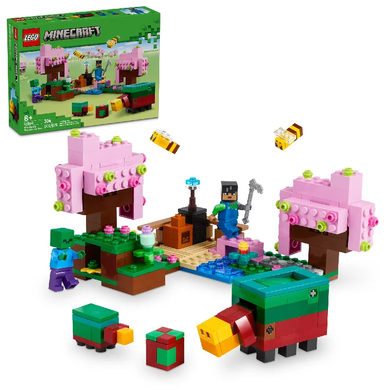 Inspiring problem-solving LEGO challengesLEGO Minecraft The Cherry Blossom Garden, 21260, Ages 8+, 304 Pieces Inspiring problem-solving LEGO challengesLEGO Minecraft The Cherry Blossom Garden, 21260, Ages 8+, 304 Pieces