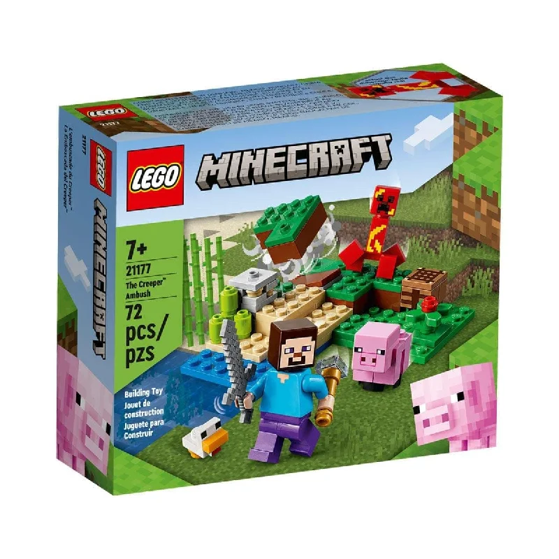 Inspiring architectural interest LEGOLEGO Minecraft the Creeper Ambush 21177, Ages 7+