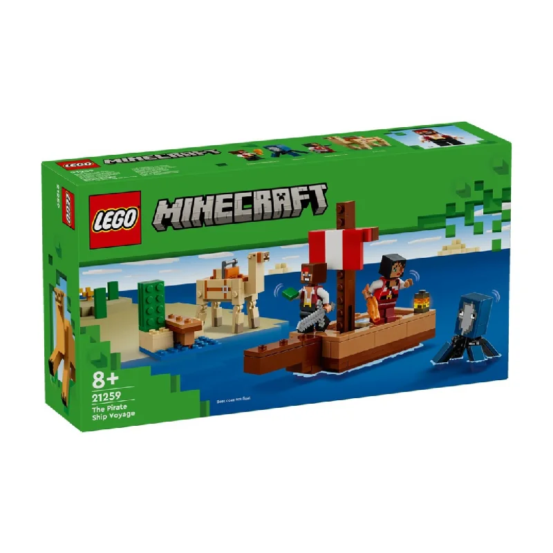Promoting language development LEGOLEGO Minecraft The Pirate Ship Voyage 21259