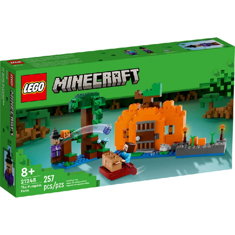 Intricately designed LEGOLEGO® Minecraft® The Pumpkin Farm 21248 Building Toy Set (257 Pieces) Intricately designed LEGOLEGO® Minecraft® The Pumpkin Farm 21248 Building Toy Set (257 Pieces)