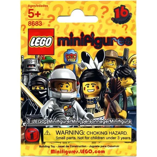 Consistently high-quality LEGO productsLEGO Minifigures Series 1 (8683) (1 Blind Pack) Consistently high-quality LEGO productsLEGO Minifigures Series 1 (8683) (1 Blind Pack)