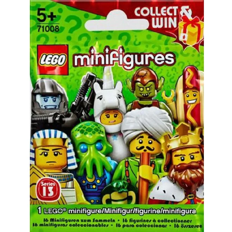 Non-toxic and safe LEGO toysLEGO Minifigures Series 13 (71008) (1 Blind Pack)