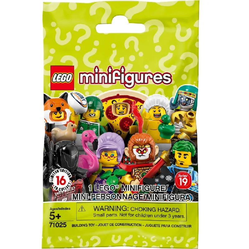 Thematically rich LEGO setsLEGO Minifigures Series 19 (71025) (1 Blind Pack)