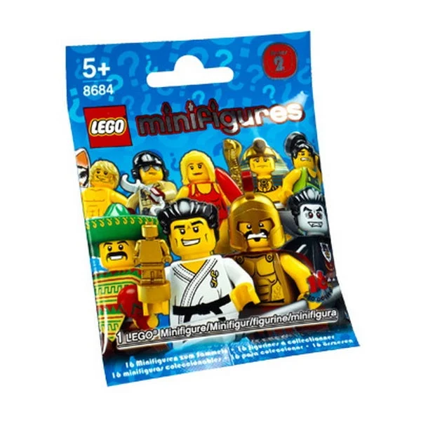 Iconic and recognizable LEGO charactersLEGO Minifigures Series 2 (8684) (1 Blind Pack) Iconic and recognizable LEGO charactersLEGO Minifigures Series 2 (8684) (1 Blind Pack)
